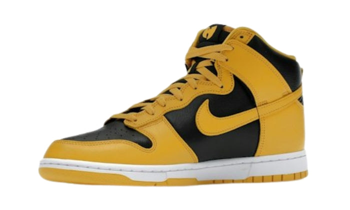 Nike Dunk High Sneaker Classica Nero/Giallo Polline/Bianco