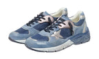 Golden Goose Sneaker Dad-Star Blu Denim/Argento