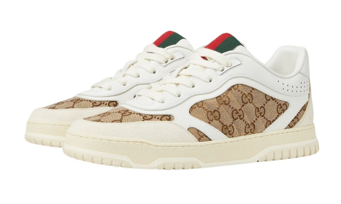 GUCCI Sneaker Re-Web Beige/Verde/Rosso