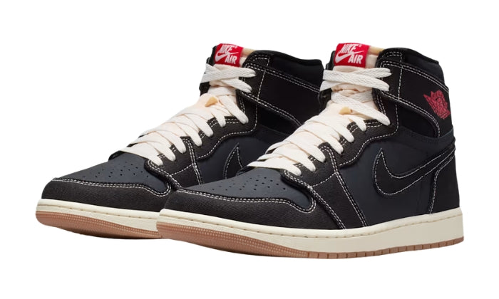 Air Jordan 1 high Sneaker Classica Nero/Marrone Gomma