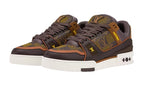 Trainer Sneaker Monogram Grid Giallo