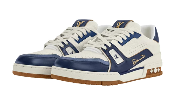 Trainer Sneaker Monogram Blu Navy