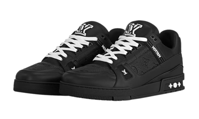 Trainer Sneaker Colorblock Monogram Nero
