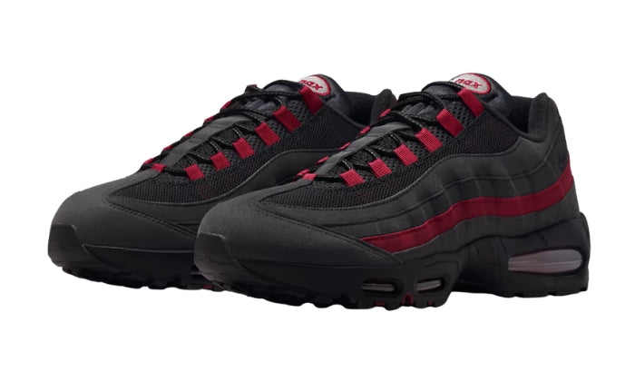 Nike Air Max 95 Sneaker Onde Nero/Crimson Team