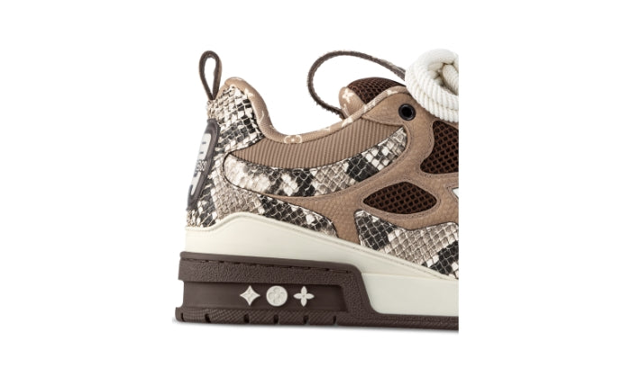 Louis vuitton Skate Brown Snakeskin