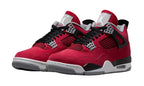 Air Jordan 4 Sneaker Retro Rosso Fuoco/Nero