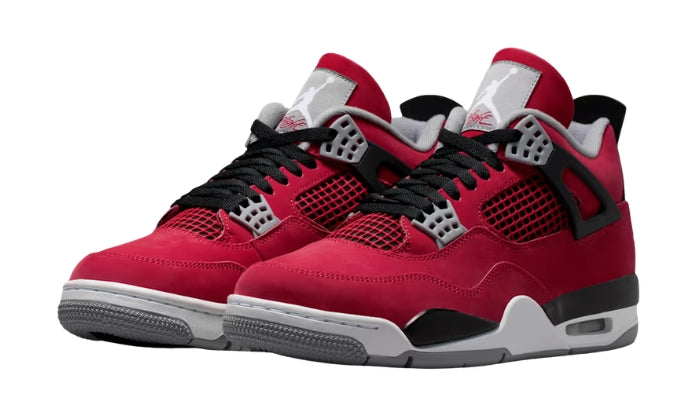 Air Jordan 4 Sneaker Retro Rosso Fuoco/Nero
