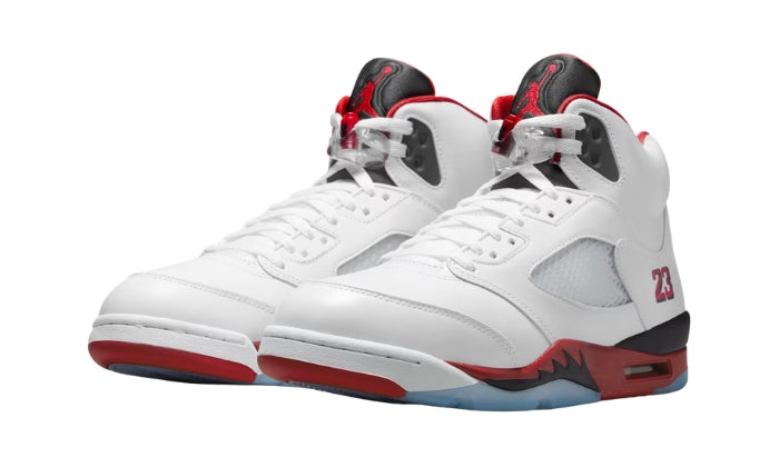 Air Jordan 5 Sneaker rosse