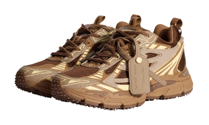 Off-White Sneaker Out Of Office Marrone Scuro/Crema
