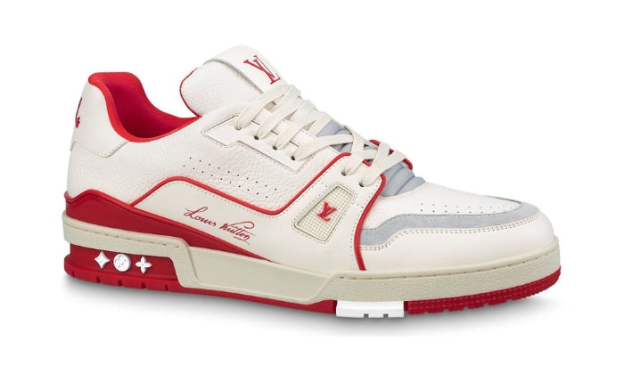 Trainer Signature Bianco Rosso