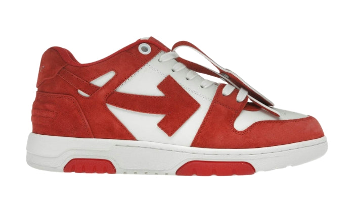 Off-White Fuori Ufficio Low Top Mattone Rosso
