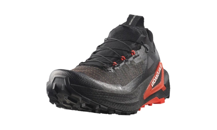 Salomon Sneaker in tessuto Ferro/Nero/Rosso Fuoco