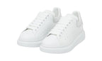 Alexander Mcqueen Sneaker Oversized Bianco/Argento