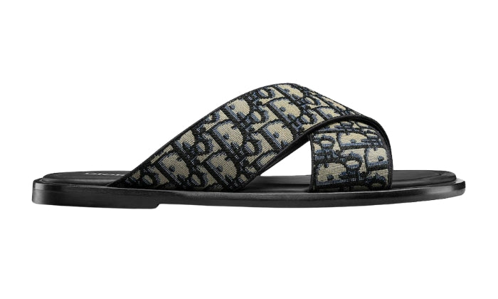 DIOR Sandali Alias Blu Obliquo