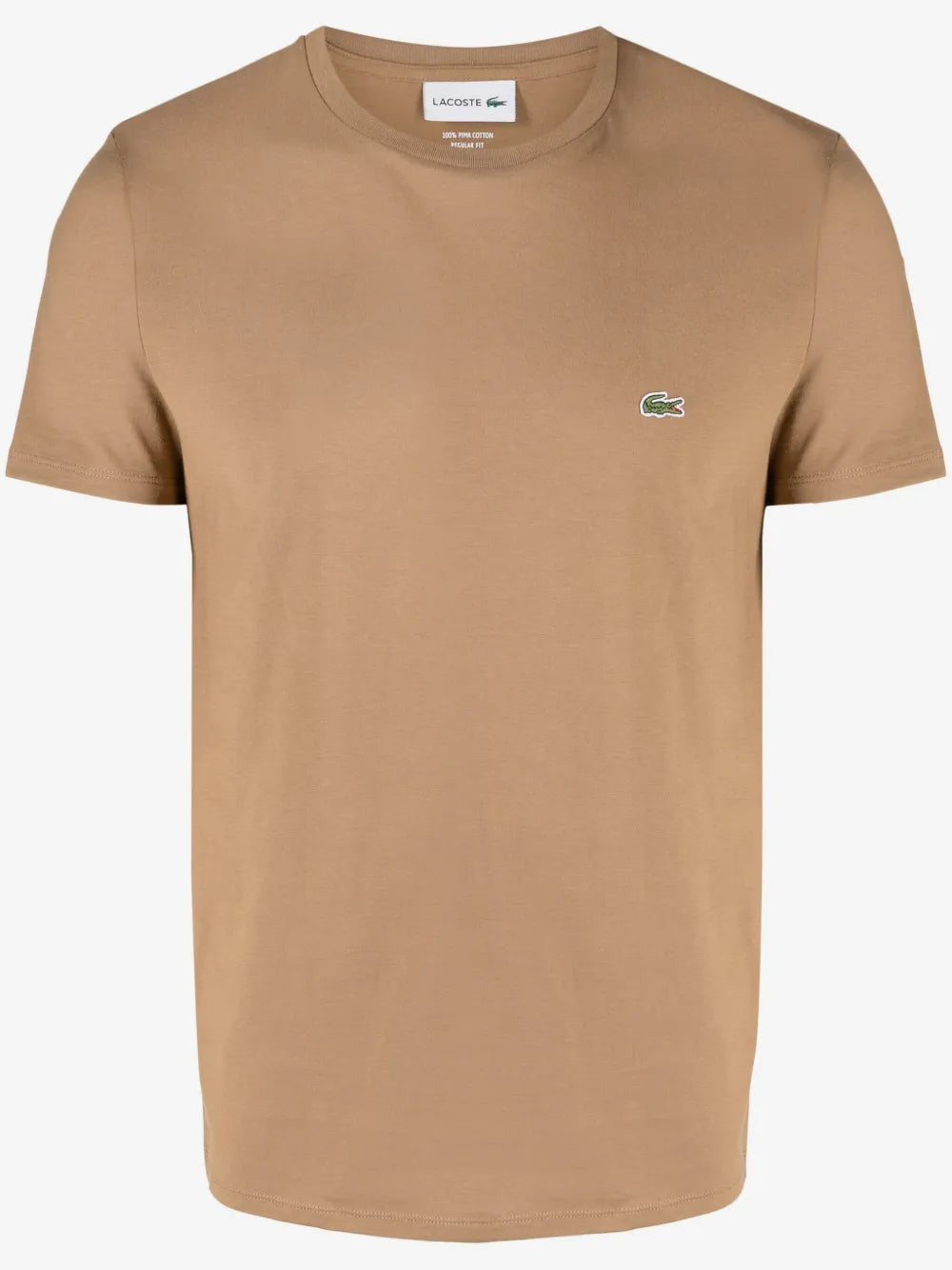 Lacoste logo-embroidered cotton T-shirt