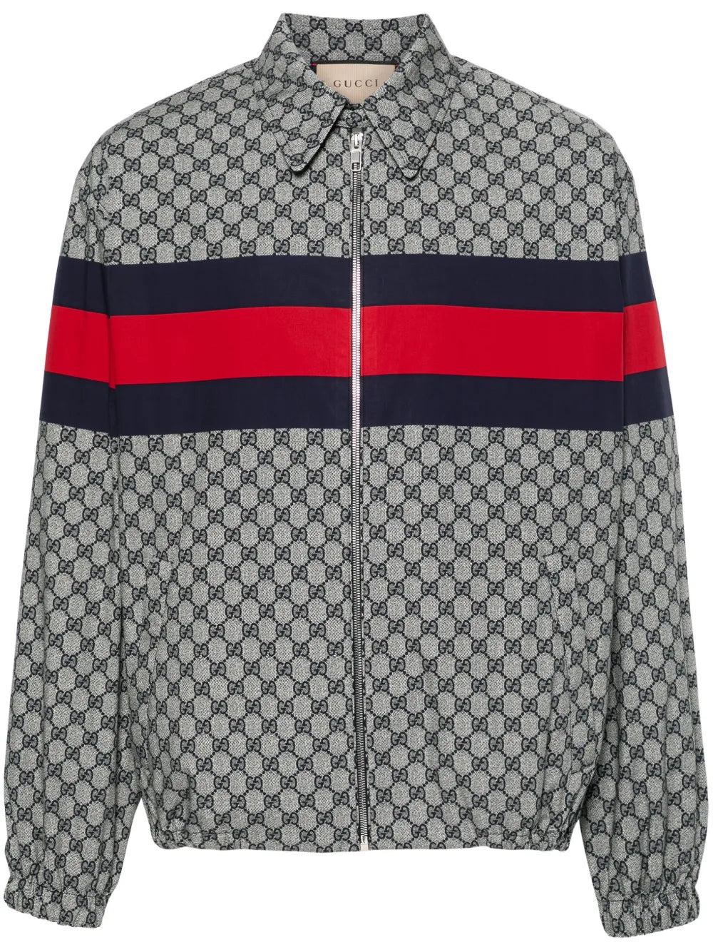 Gucci GG-print cotton bomber jacket