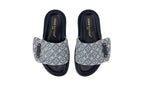 LOUIS VUITTON Mule Pool Pillow Flat Blu