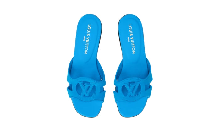 LOUIS VUITTON Mule Isola Flat Blu