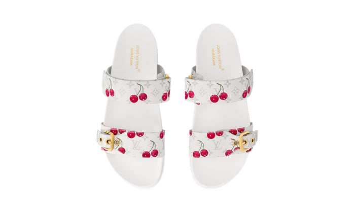 LOUIS VUITTON Mule Bom Dia Flat Bianco