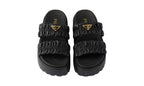 PRADA Flatform Matelasse Nero