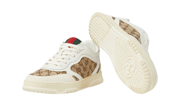 GUCCI Sneaker Re-Web Beige/Verde/Rosso