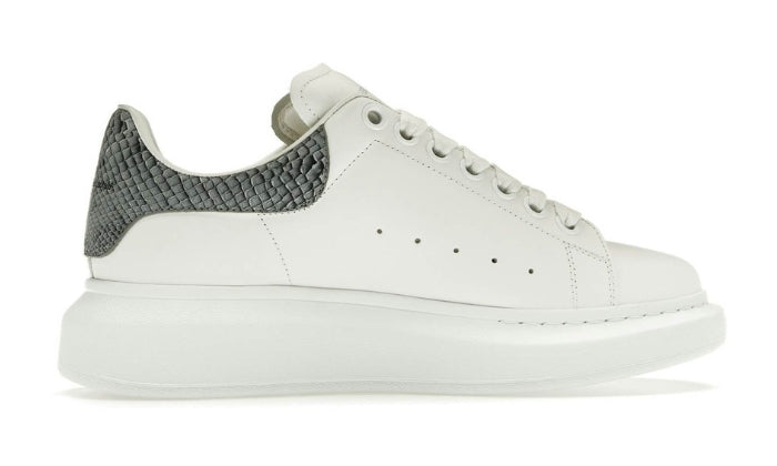 Alexander Mcqueen Oversize Bianco Ice Snake (donna)
