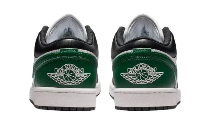 Air Jordan 1 Low Sneaker Classica Nero/Verde Gorge
