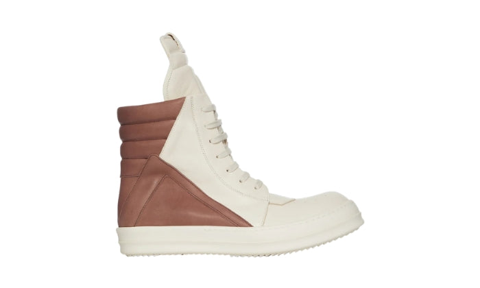 Rick Owens Sneaker alta Uva/Latte