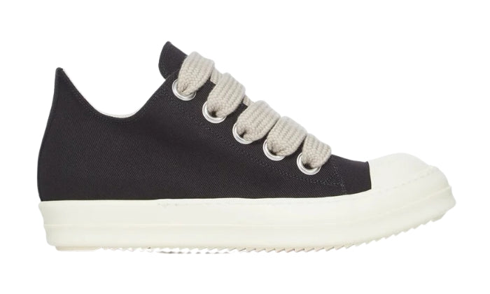 Rick Owens Sneaker in denim Nero/Latte