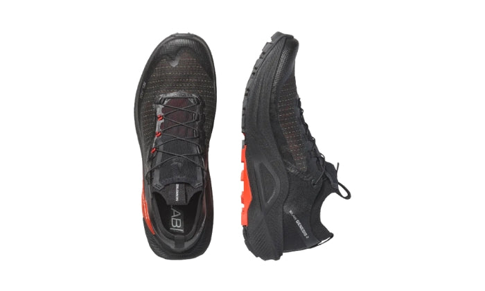 Salomon Sneaker in tessuto Ferro/Nero/Rosso Fuoco