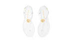 LOUIS VUITTON Sunkiss Sandali Bassi Bianco
