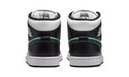 Air Jordan 1 Mid Sneaker Classica Nero/Verde Gorge