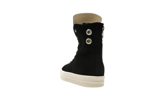Rick Owens High Top Black White