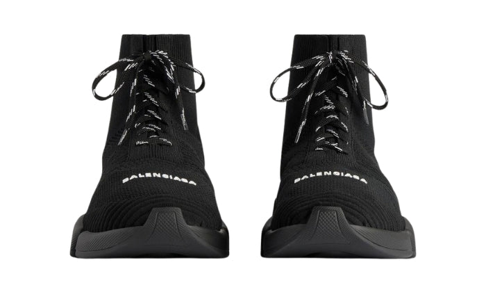 Balenciaga Trainer Stringata Maglia Nero