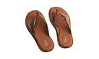DIOR Sandalo Liscia Cognac Marrone