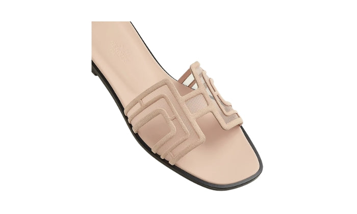 HERMES Sandalo Oran Beige Nudo