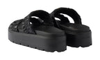 PRADA Flatform Matelasse Nero