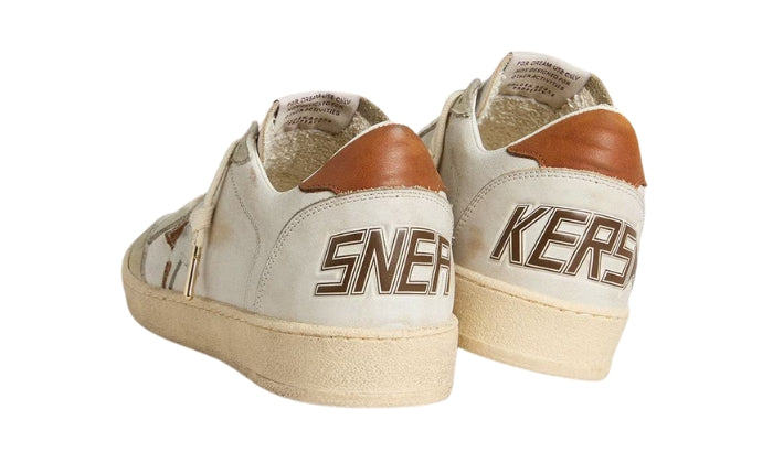 Golden Goose Ball Star con stella in pelle di pony maculata
