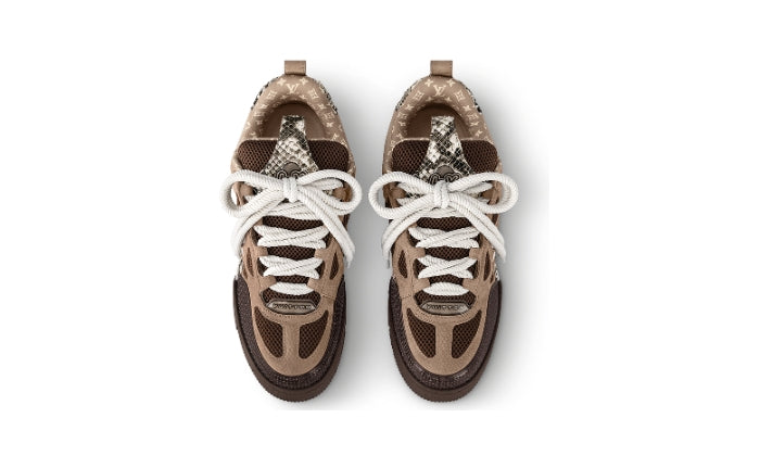 Louis vuitton Skate Brown Snakeskin