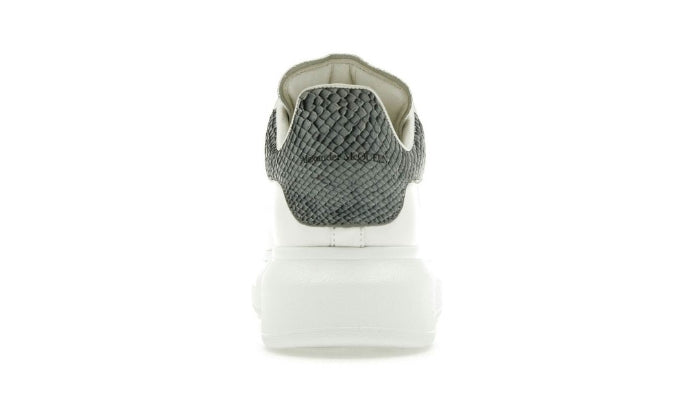 Alexander Mcqueen Oversize Bianco Ice Snake (donna)