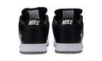 Supreme Sneaker Camoscio Nero/Argento