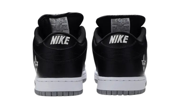 Supreme Sneaker Camoscio Nero/Argento