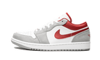 Air Jordan 1 Low Light Smoke Grey Gym Red