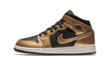 Air Jordan 1 Mid Metallic Gold