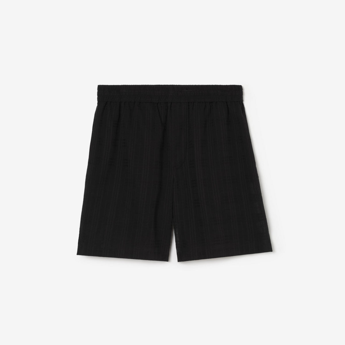 Burberry Check Cotton Voile Shorts