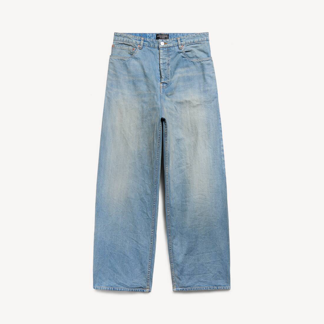 Balenciaga Waterproof Jeans in Light Blue