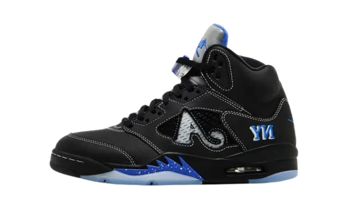 Air Jordan 5 Sneaker Nera/Blu