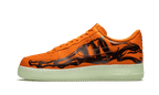 Nike Air Force 1 Orange Skeleton Halloween