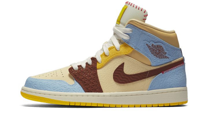 Air Jordan 1 Mid Fearless Maison