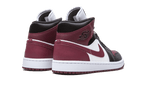 Air Jordan 1 Mid Black Dark Beetroot